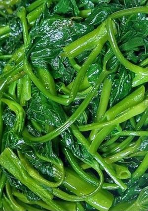 炒空心菜 的食譜成品照片