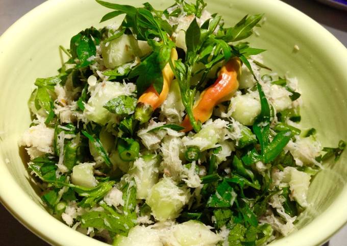 Cara Gampang Menyiapkan Terancam Segar, Simple, Sehat Anti Gagal