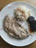 Cadera con salsa de frizzante