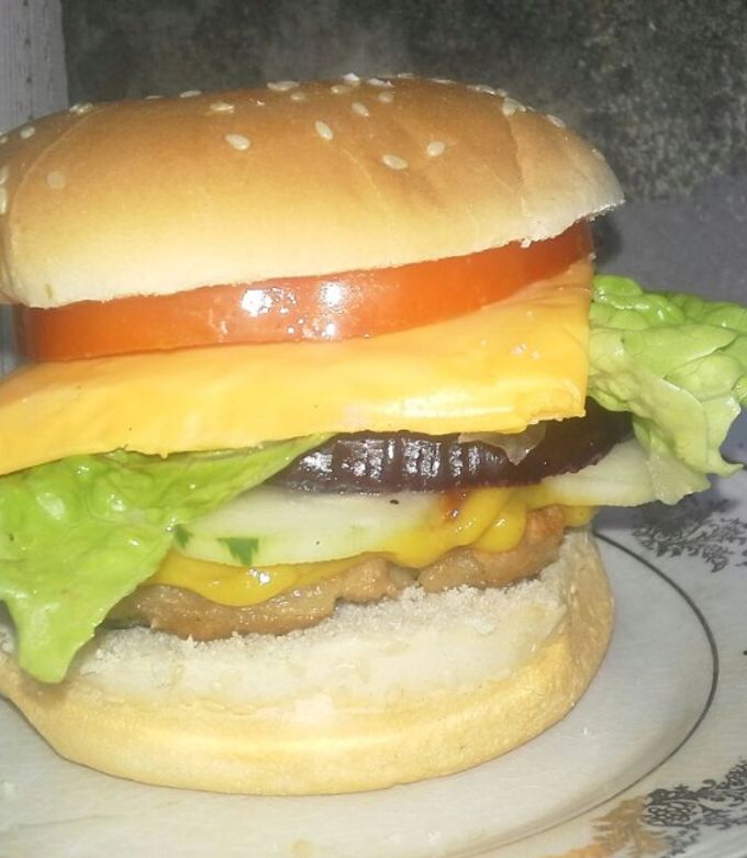 Una foto de Cangreburguer Receta Original!