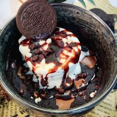 3 Ingredients Double Chocolate mug cake A picture of 3 Ingredients Double Chocolate mug cake.