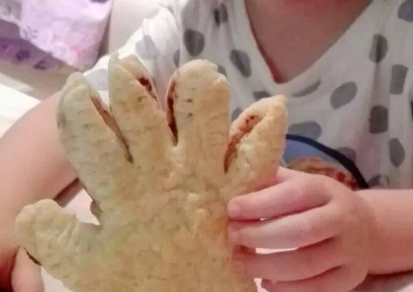Bocadillo o empanada para niños