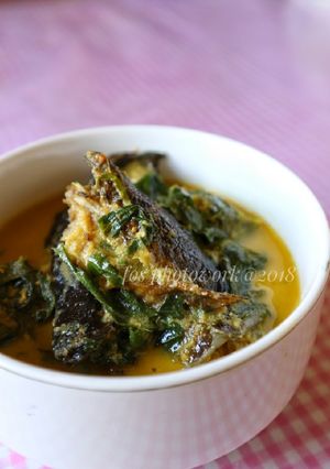 Foto resep Gulai Ikan salai pucuak ubi (Gulai Ikan salai & Daun Singkong)