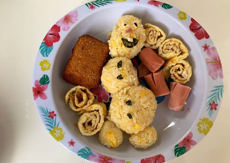 Bento butter rice olaf