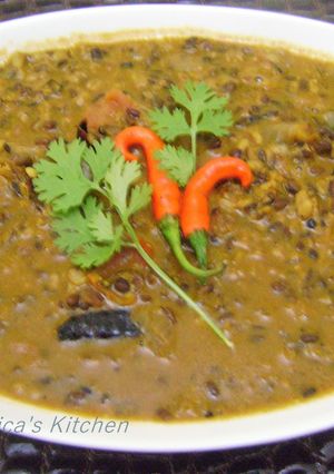 A picture of Kaali Dal.