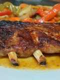 Oven-Baked Pepper Pork Ribs