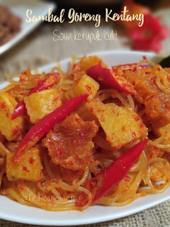 Foto resep Sambal Goreng Kentang, Soun Kerupuk Kulit
