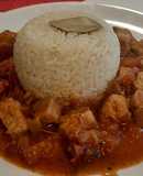Lomo de Atún en salsa