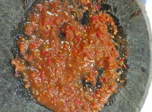 Foto resep Sambal tomat mentah segar