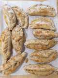Empanadas chilenas con pebre