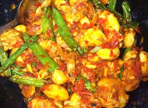 Foto resep Balado Biji Nangka Udang