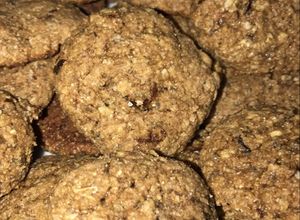 Una foto de Galletas integrales de avena