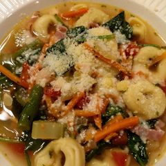 Tortellini Soup A picture of Tortellini Soup.