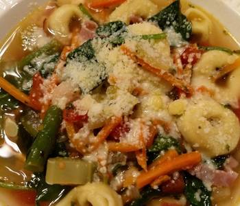 Fresh, Making Recipe Tortellini Soup Home Style