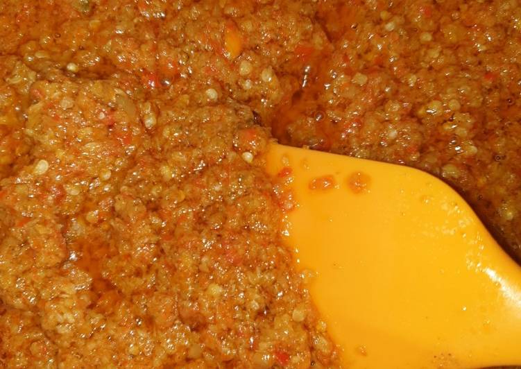 Sambal bawang nikmat jeletot