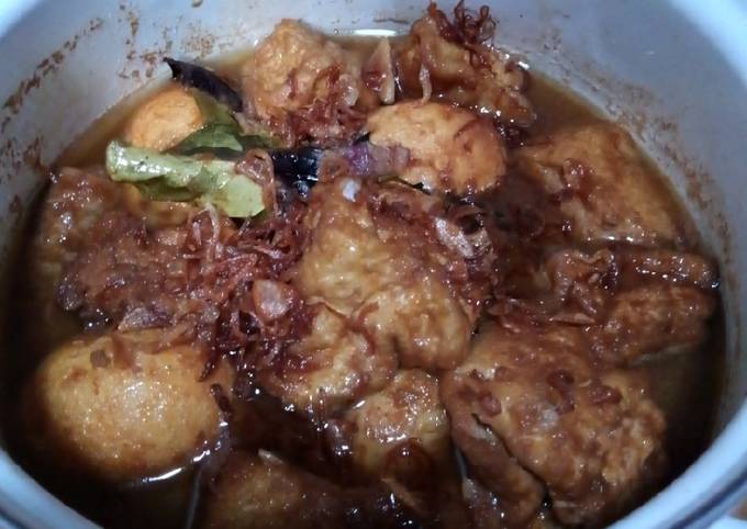 Semur tahu telur