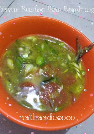Foto resep Sayur Kuning Ikan Kembung (MPASI 1y++)