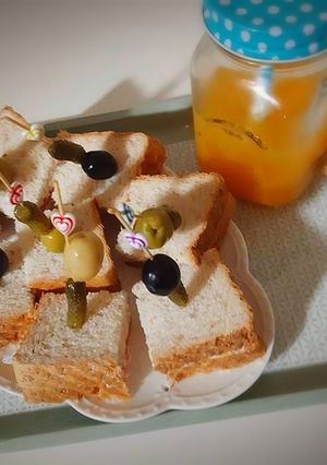 A picture of Cheese and Pâté Canapés 🍴.
