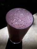 Smoothie de açaí e banana