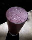 Smoothie de açaí e banana
