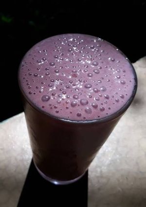 Foto de Smoothie de açaí e banana