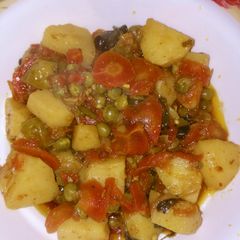 A picture of Mix sabzi.