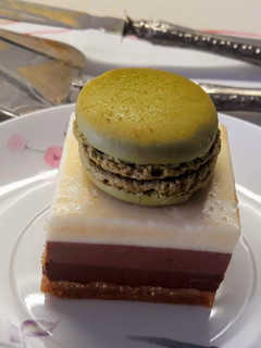 Una foto de Tarta tres chocolates