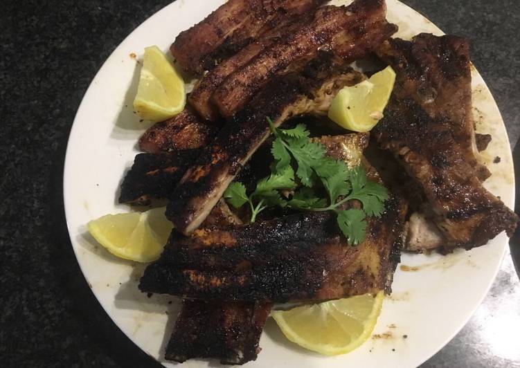 Recipe of Award-winning Pork Rashers and Ribs