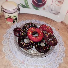 A picture of Cake donuts recipe.