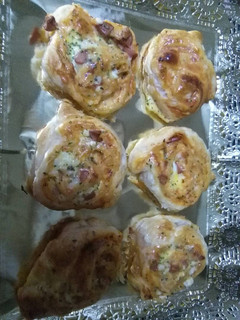 Una foto de Hojaldre de pizza