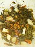 Grelos al ajillo