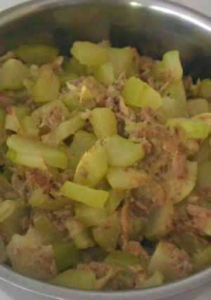 Tonhalas cukkini recept fotója