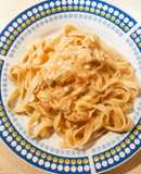 Pasta con feta e cherrys