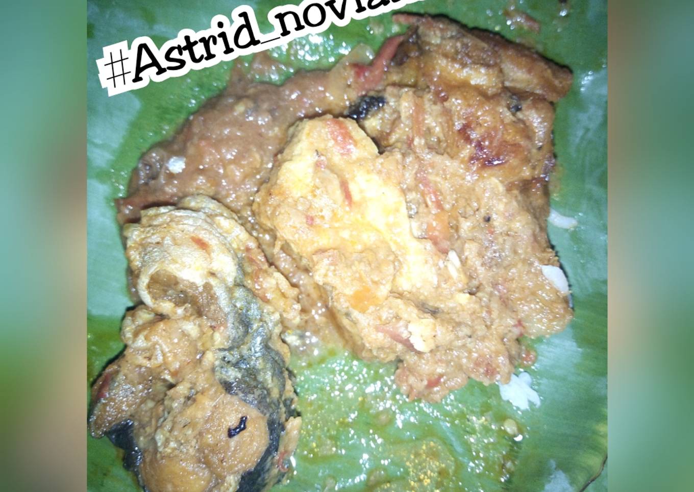 Ayam & ikan patin siram sambal terasi