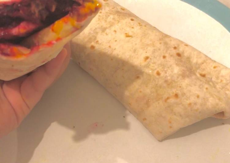 Simple Way to Make Chicken beetroot wraps in 28 Minutes for Young Wife