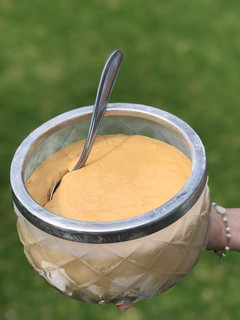 Una foto de Helado de dulce de leche
