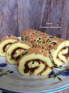 Foto resep Bolu Gulung Abon