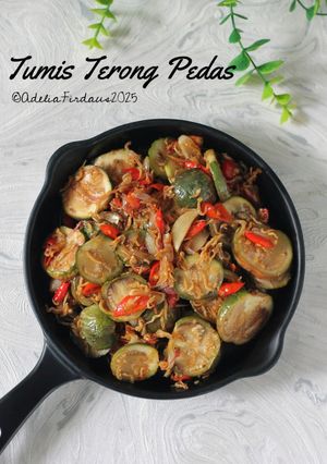 Foto resep Tumis Terong Pedas