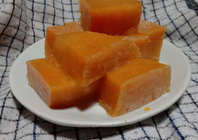 Puding labu kuning