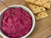 Une photo de tartinade betteraves