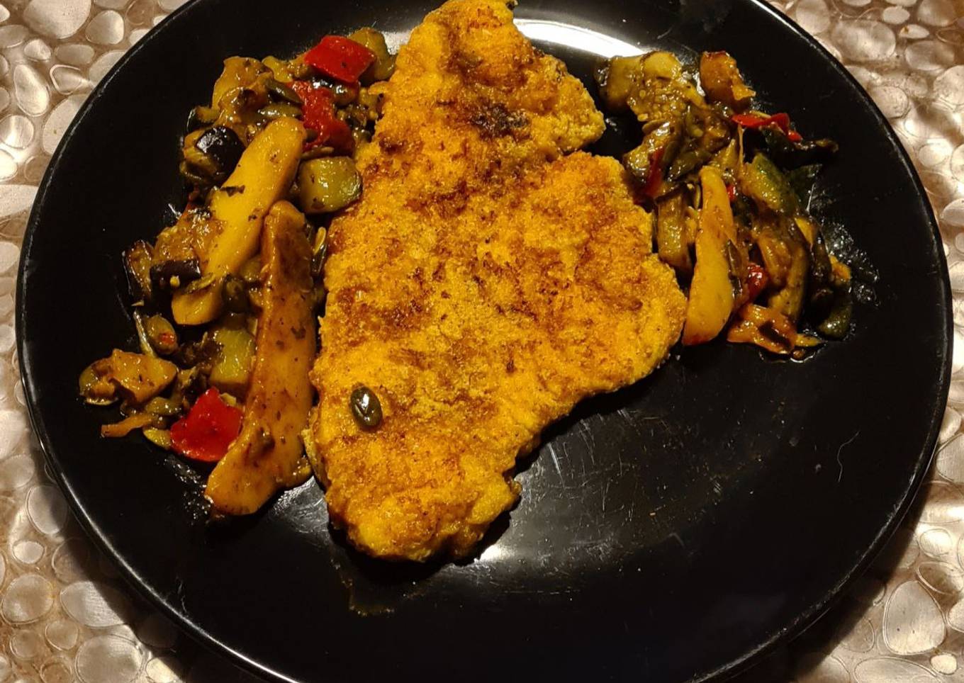 Escalopes de poulet au paprika