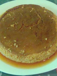 Una foto de Flan de huevo casero
