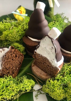Une photo de Hit hat cupcakes de Pâques 🐣