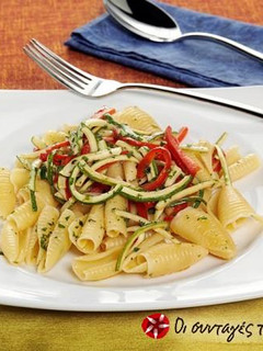 Φωτογραφία της συνταγής Barilla Castellane με πιπεριές και κολοκυθάκια