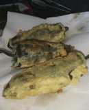 Chiles rellenos tempura