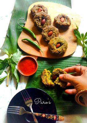 ভেজ হরাভরা কাবাব(veg hara Bhara kebab recipe in Bengali) রেসিপির প্রধান ছবি