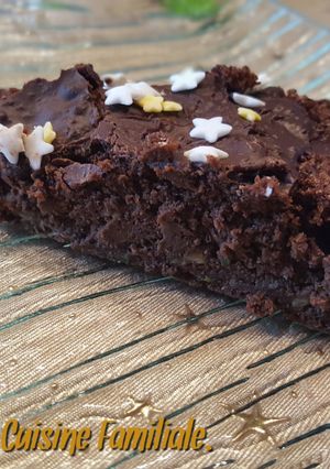 Une photo de Gâteau choco/courgette