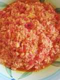 Kagianas with Roasted Red Peppers