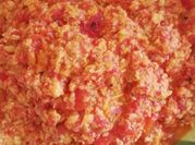 A picture of red chillies pepper