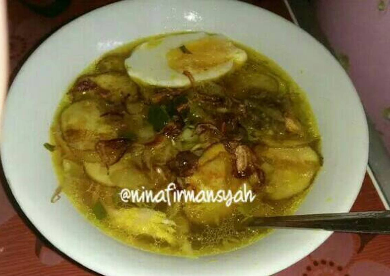 Soto ayam sderhana